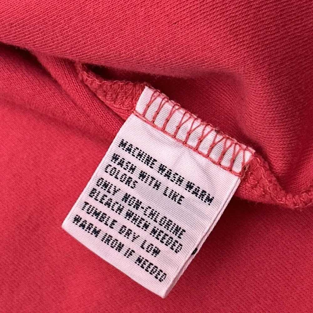 Vintage Polo Ralph Lauren Polo Shirt‎ Men's XL Pink/Red Stretch Preppy Golf - Picture 4 of 7